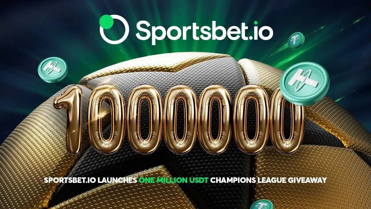 Sportsbet.io launches 1 million USDT giveaway to mark Champions League finale Sportsbet.io launches 1 million USDT giveaway to mark Champions League finale