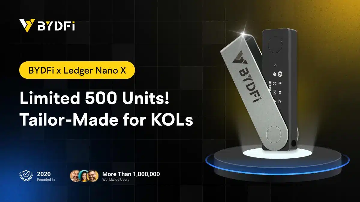 BYDFi and Ledger Launch Global Campaign with Limited BYDFi x Ledger Nano X BYDFi and Ledger Launch Global Campaign with Limited BYDFi x Ledger Nano X