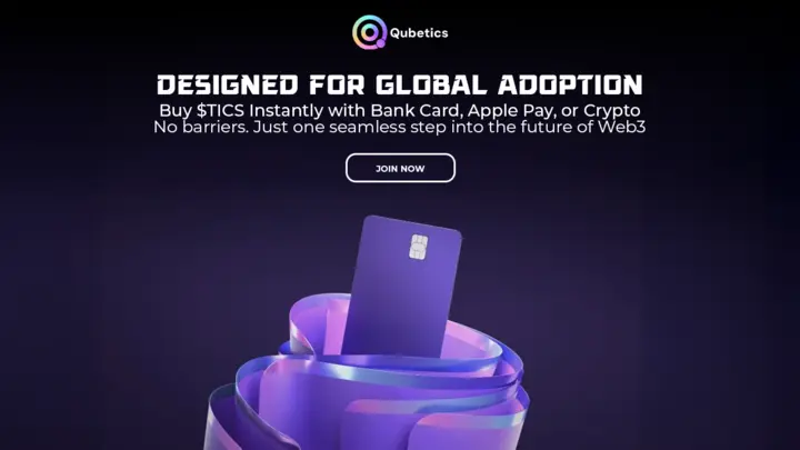  Designed for Global Buy $TICS instantly with Bank card