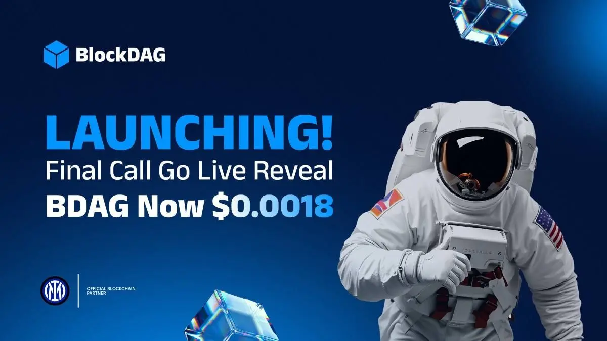  LAUNCHING! final call Go live Reveal! BDAG NOW $0.0018