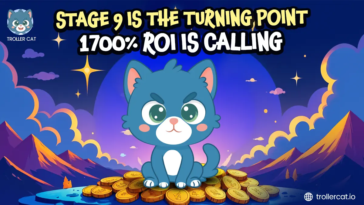 STAGE 9 IS TURNING POINT 1700% ROI IS CALLING