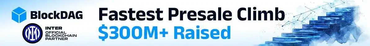 fastest presale climb $300m blockdag