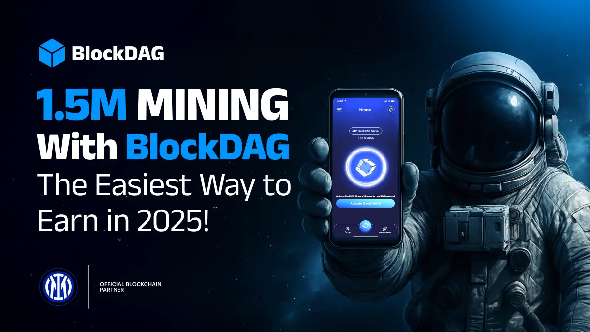 No Rig, No Rule: BlockDAG’s X1 App Makes Mining as Simple as a Tap! Over 1.5M Users Rack Up BDAG