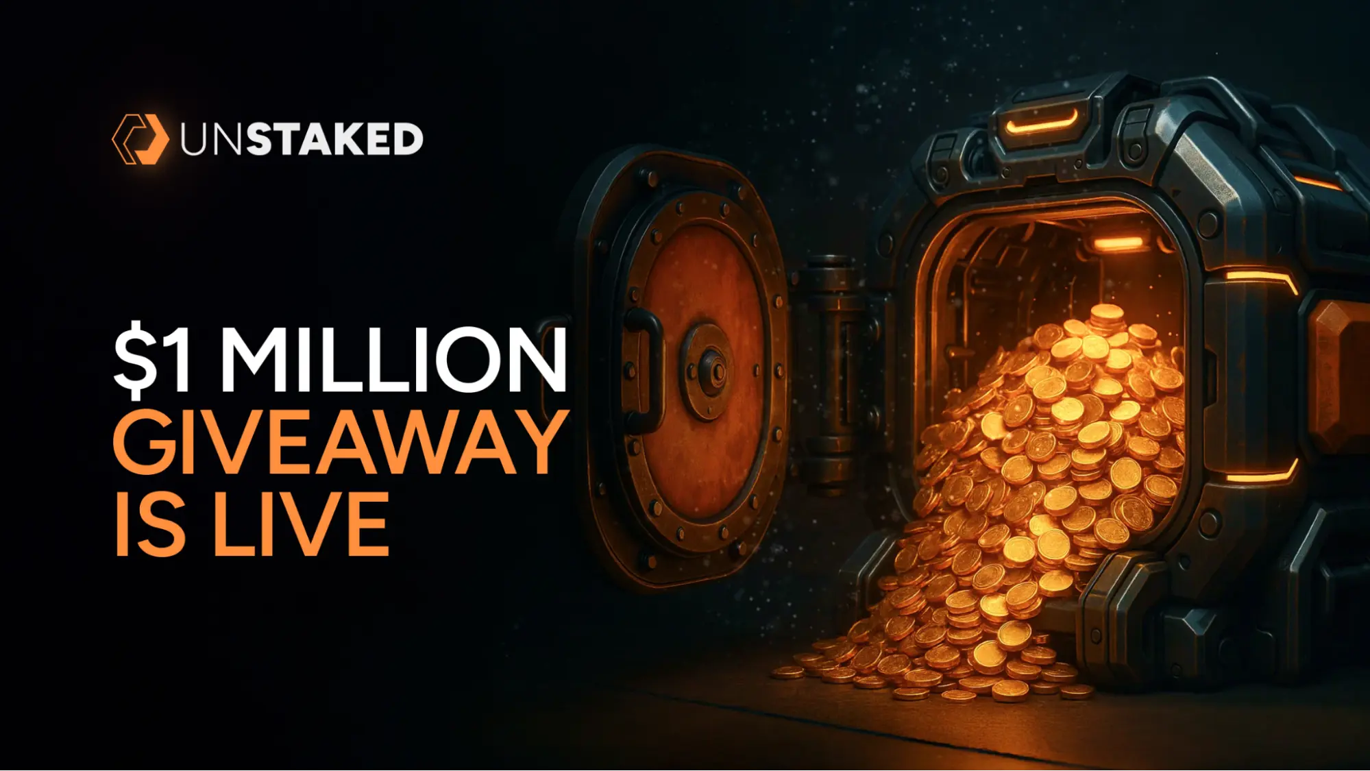 Unstaked’s $1M Crypto Giveaway Gains Steam: Is It a Bigger Bet Than XRP or HBAR?
