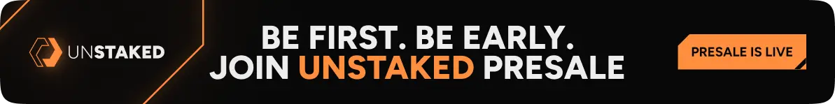  Be fast,Be early? Join unstaked presale