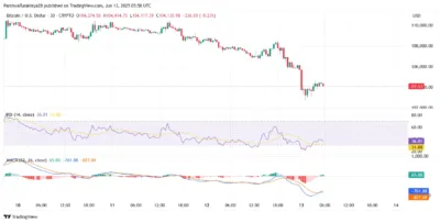 Bitcoin Dips Below Key Support Levels Amid Market-Wide Sell-Off Pressure 3 Bitcoin