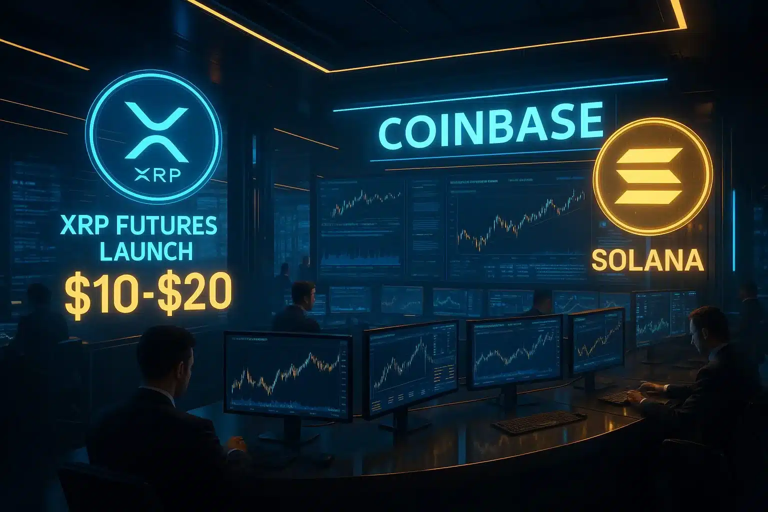Coinbase to Launch XRP and Solana Futures With 10x Leverage This August