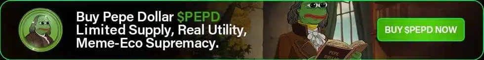 pepe dollar banner
