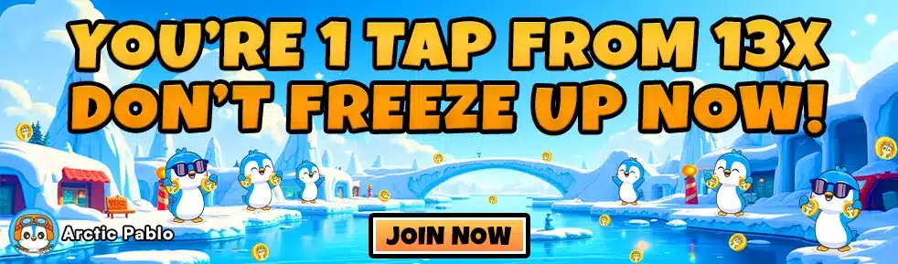   You're 1 TAP  From  13x
Don't  freeze   up Now!