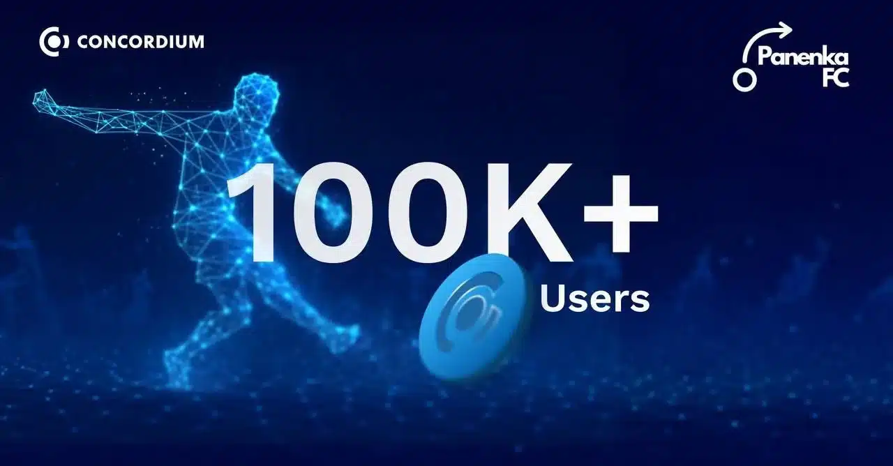 Panenka FC Hits 100K Users on Concordium $CCD Layer-1 Blockchain