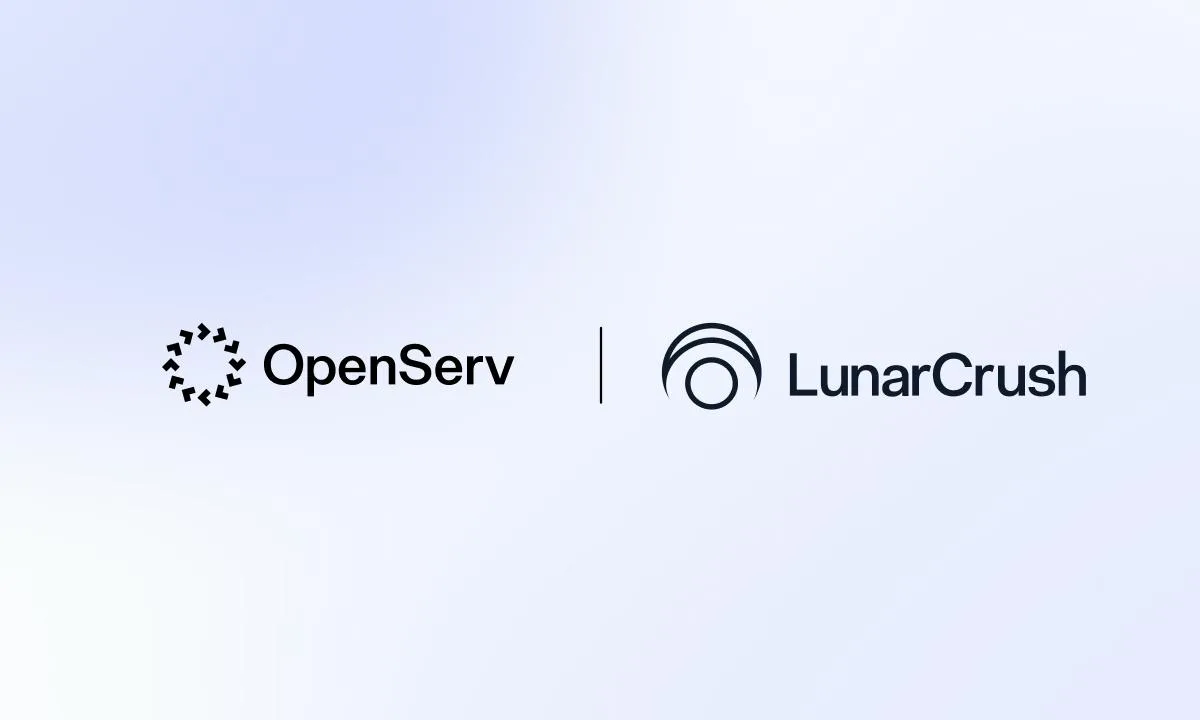 OpenServ and LunarCrush turning 50 million posts an hour into AI apps
