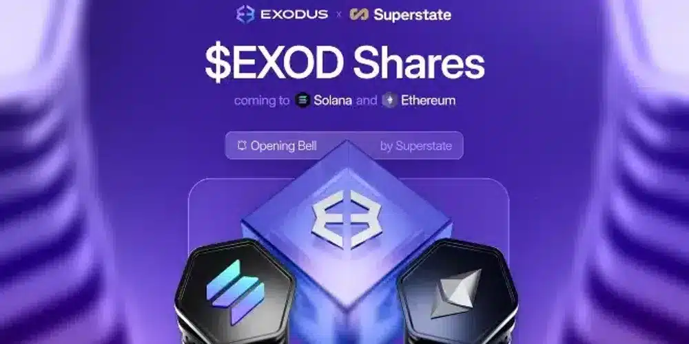 Exodus Takes Public Stock to Solana in Bold Move With Superstate Partnership