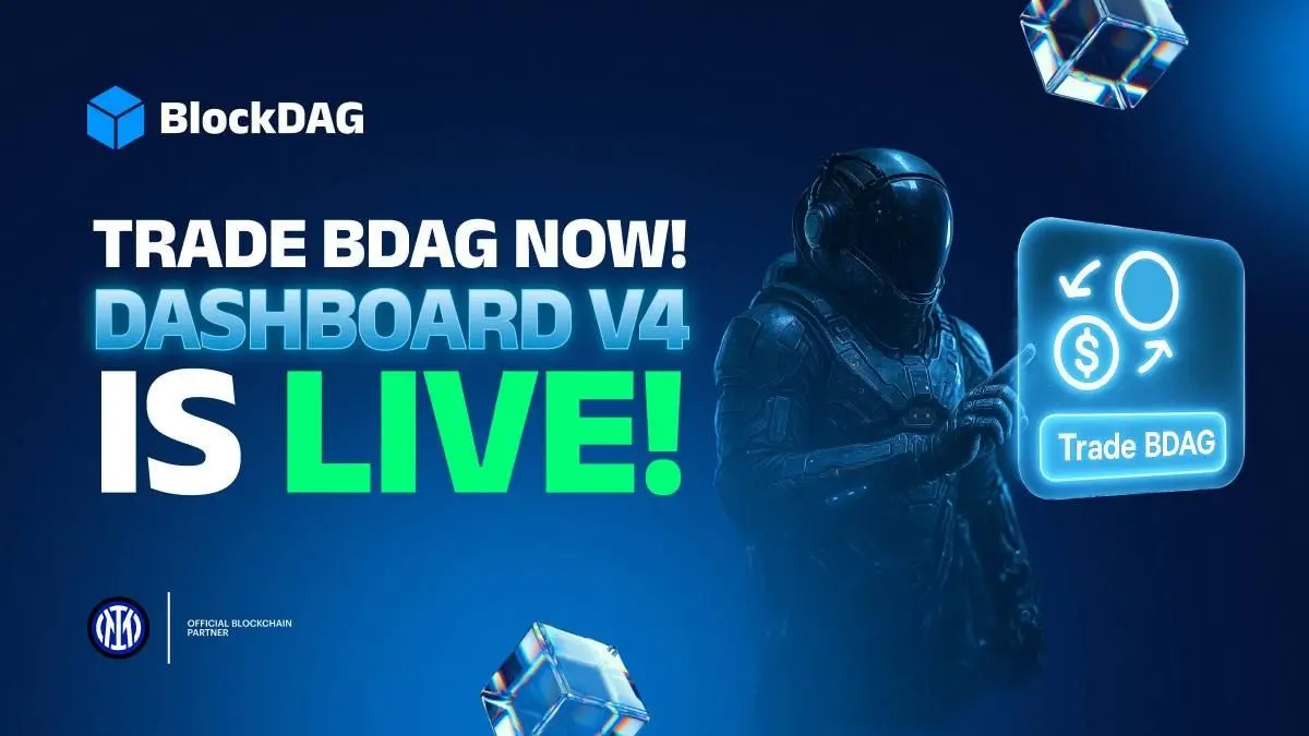  TRADE BDAG NOW! DASHBOARD V4 IS LIVE!