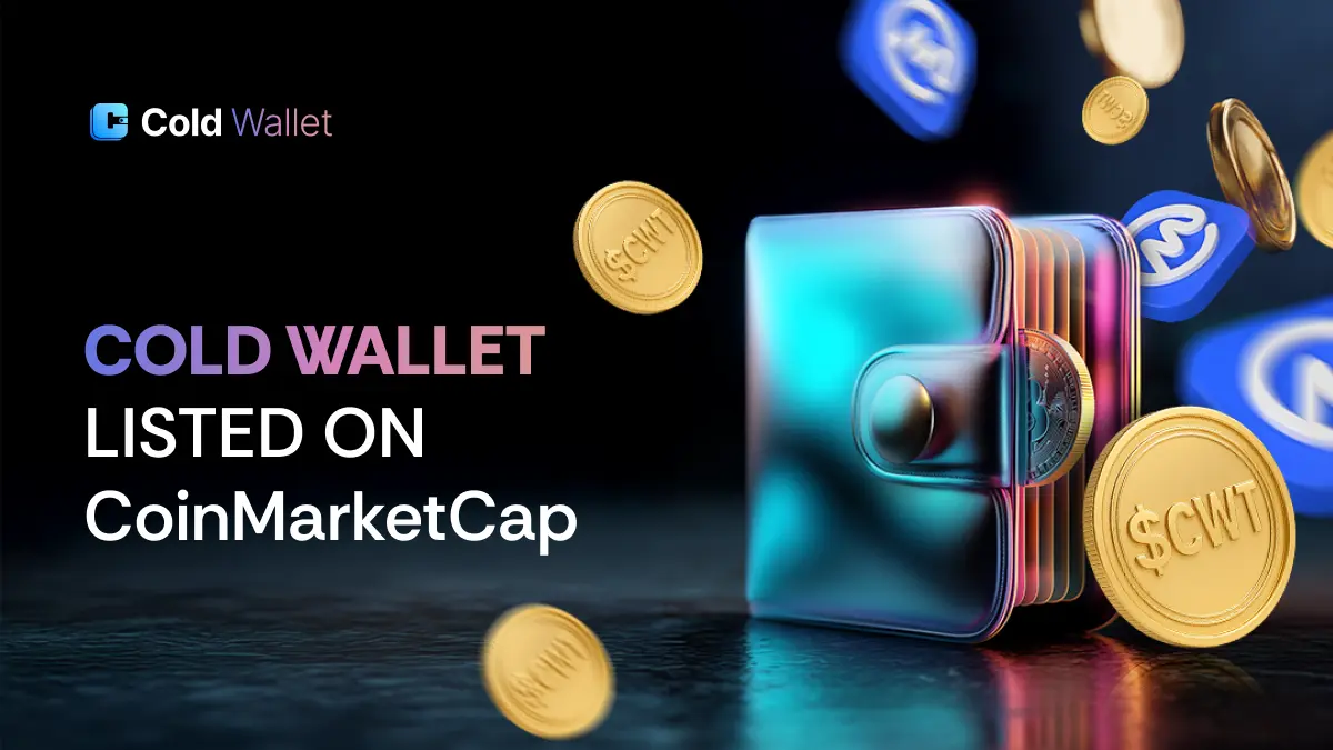 Cold wallet listed on coinmarketup