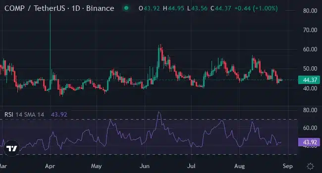 Zero to Hero: Beginners Guide For 2025 Altseason - Top Altcoins for Life-Changing Wealth 5 compound (comp) crypto chart