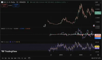 Is SUI About to Explode? Key Support Level Holds the Secret to Massive Gains! 1 sui