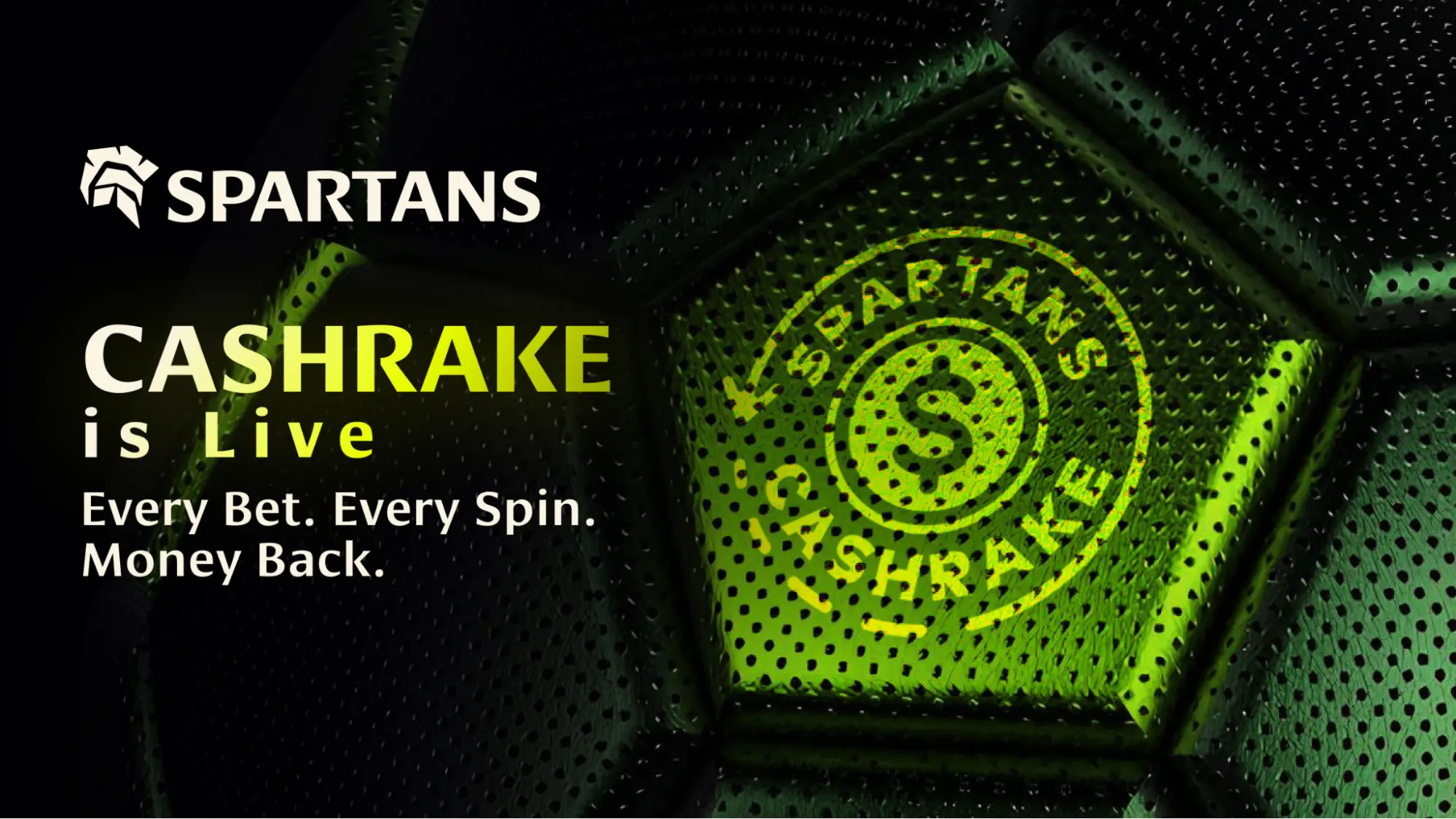Forget Old Casinos, Spartans’ 10% CASHRAKE™ Pays You Back Every Time