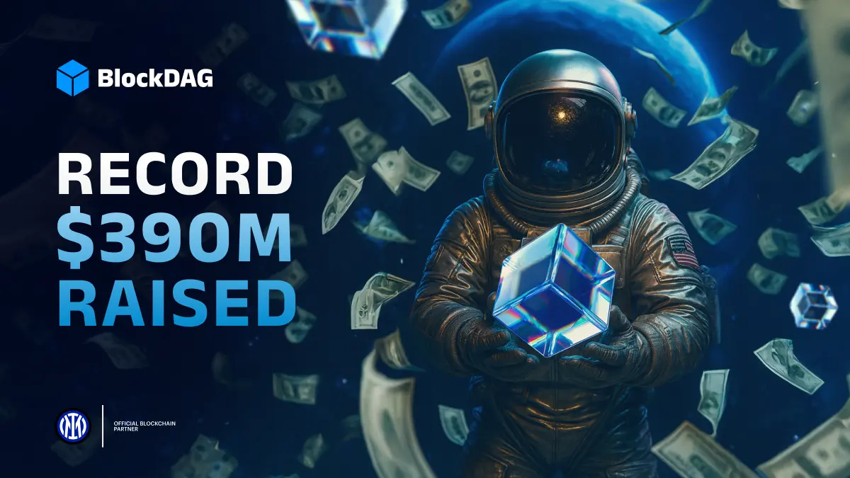  RECORD $390M RAISED