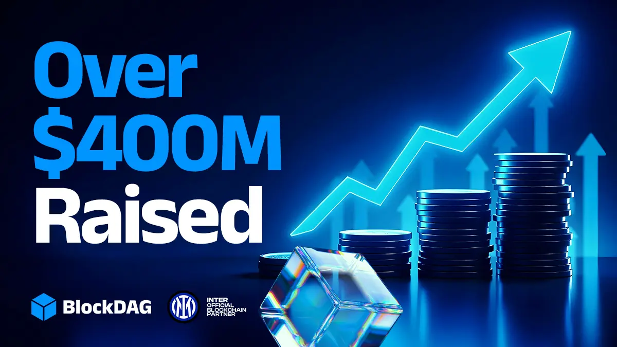 BlockDAG Presale Raises Almost $410M With 26.2B Coins Sold: The Best Crypto Presale of 2025