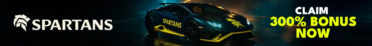 spartans CLAIM 300% BONUS NOW