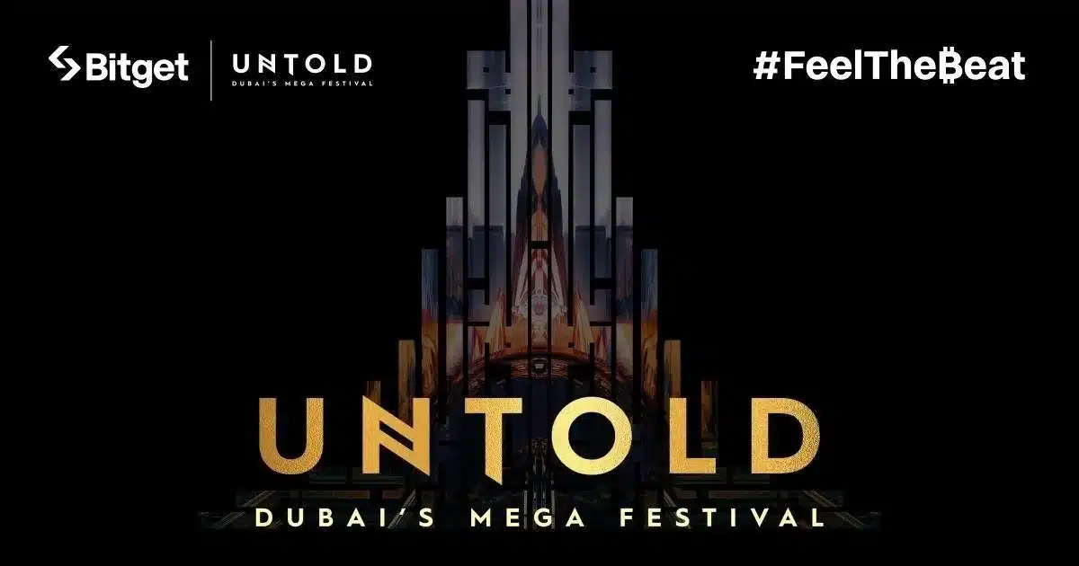 Bitget Lights Up UNTOLD Dubai with Immersive LED Tower and Global Fan Experience Bitget Lights Up UNTOLD Dubai with Immersive LED Tower and Global Fan Experience