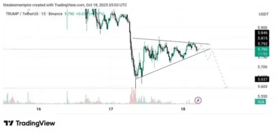 Whale Activity Sparks Attention Around TRUMP Coin Amid Market Volatility 1 trump