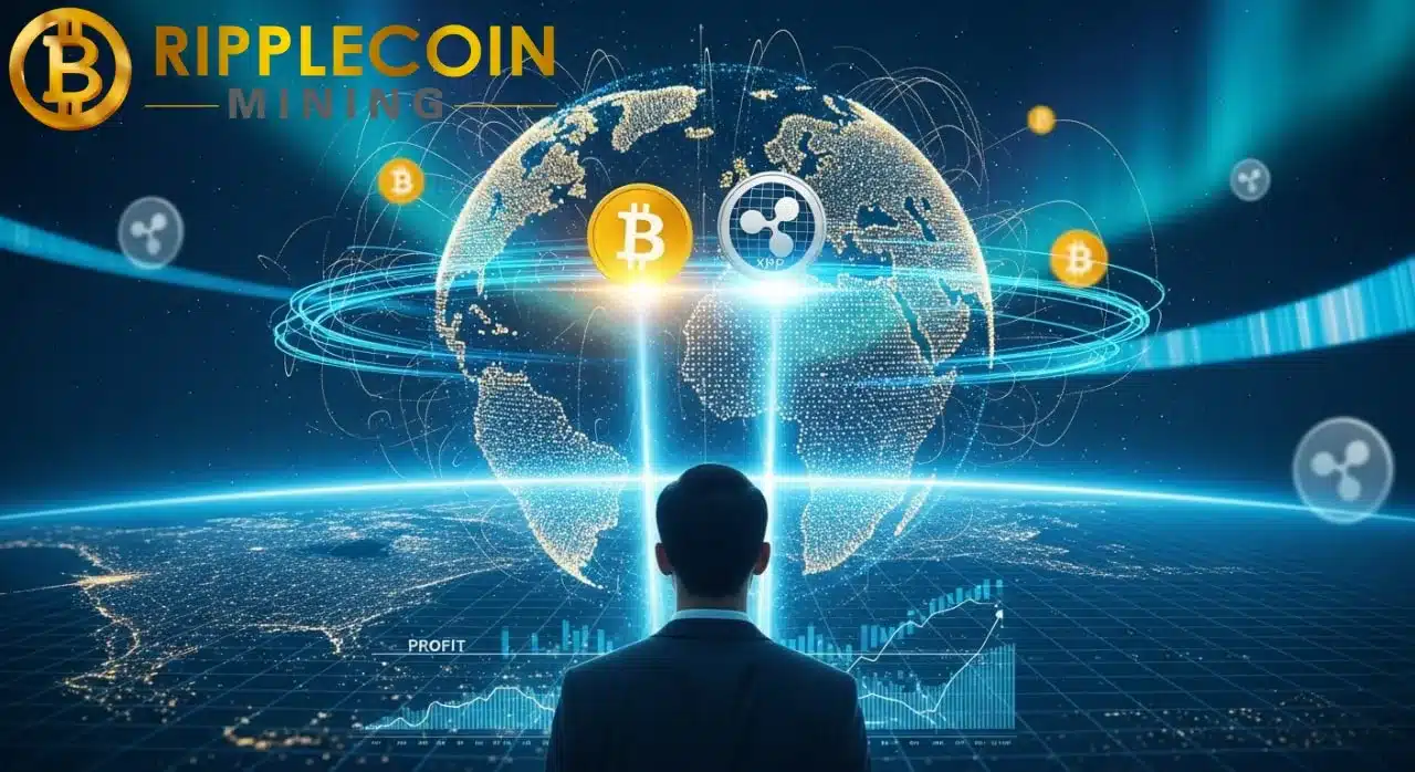 Crypto Investor Earns $8,700 Daily in BTC and XRP Through Ripplecoin Mining
