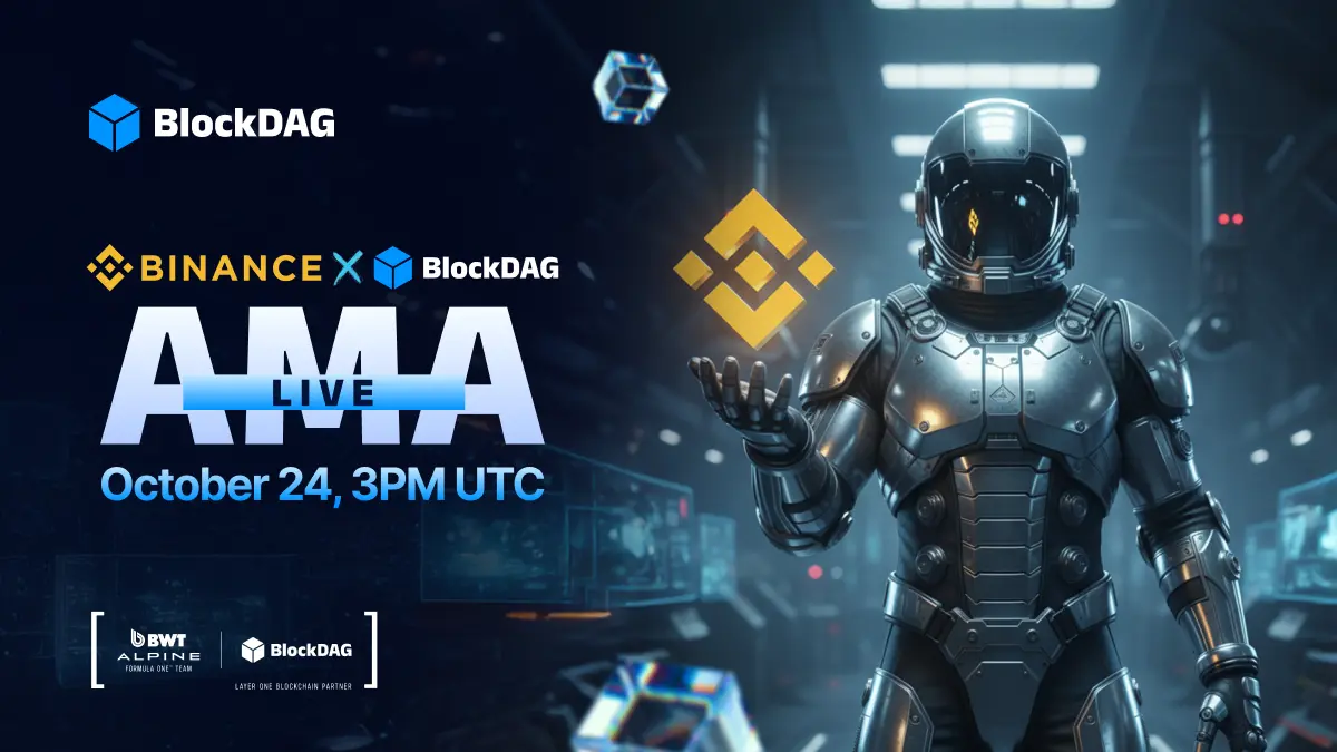  BINANCE X BLOCKDAG AMA LIVE October 24 ,3PM UTC