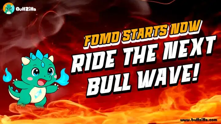 Massive Hype Alert: BullZilla ($BZIL) Presale Gains Steam - The Next Top Crypto to Buy Now with Solana and Cardano? 5 fomo starts now bullzilla