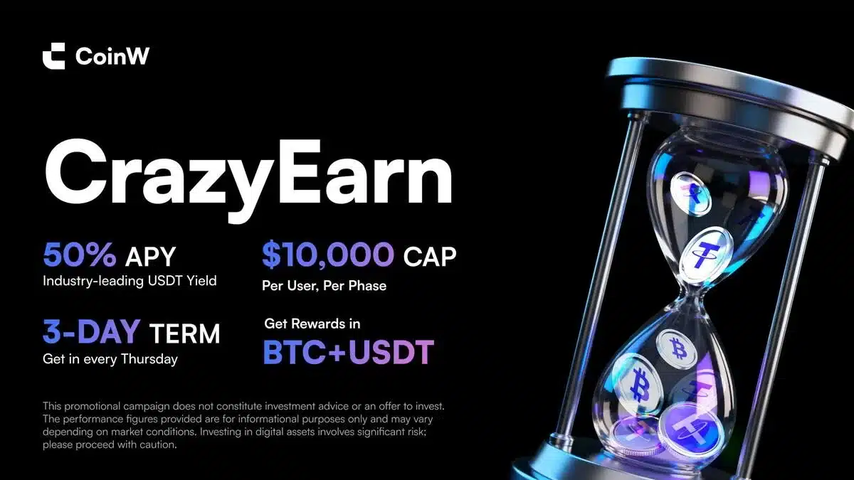 CoinW’s CrazyEarn: Transforming Idle Funds into Active Earnings