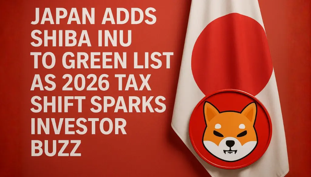 Shiba Inu Joins Japan’s Green List, Set to Benefit from Major Crypto Tax Cuts Shiba Inu Joins Japan’s Green List, Set to Benefit from Major Crypto Tax Cuts