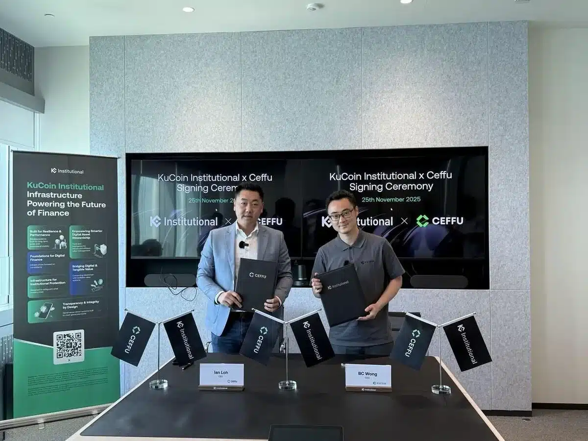 KuCoin Institutional and Ceffu Forge Strategic Partnership to Strengthen Institutional Asset Security and Compliance Infrastructure