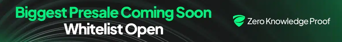 Whitelist for the Next 100x Crypto Zero Knowledge Proof (ZKP) is Filling Up - 200K+ Subscriptions Made Already 2 biggest presale coming soon zero knowledge