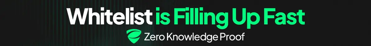 Zero Knowledge Proof’s (ZKP) Whitelist Is Filling Fast, & Traders Refuse to Miss the Upcoming Presale 4 whitelist is filling up fast