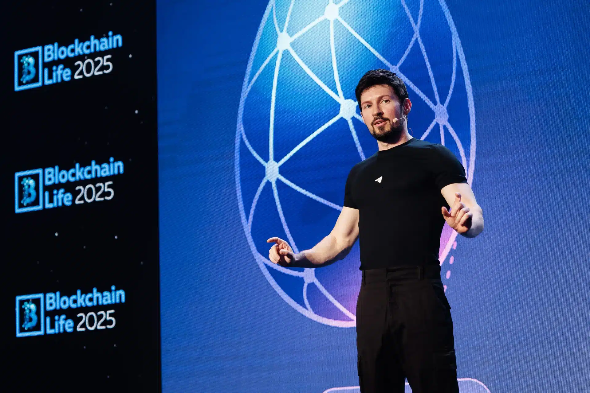 Blockchain Life 2025 in Dubai: a record 16,730 attendees and a new launch by Pavel Durov 2 pavel durov blockchain life