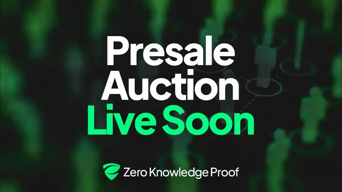 Zero Knowledge Proof (ZKP) Whitelist Opens and Sparks Investor Frenzy for the First AI Powered Privacy Network 3 presale auction live soon