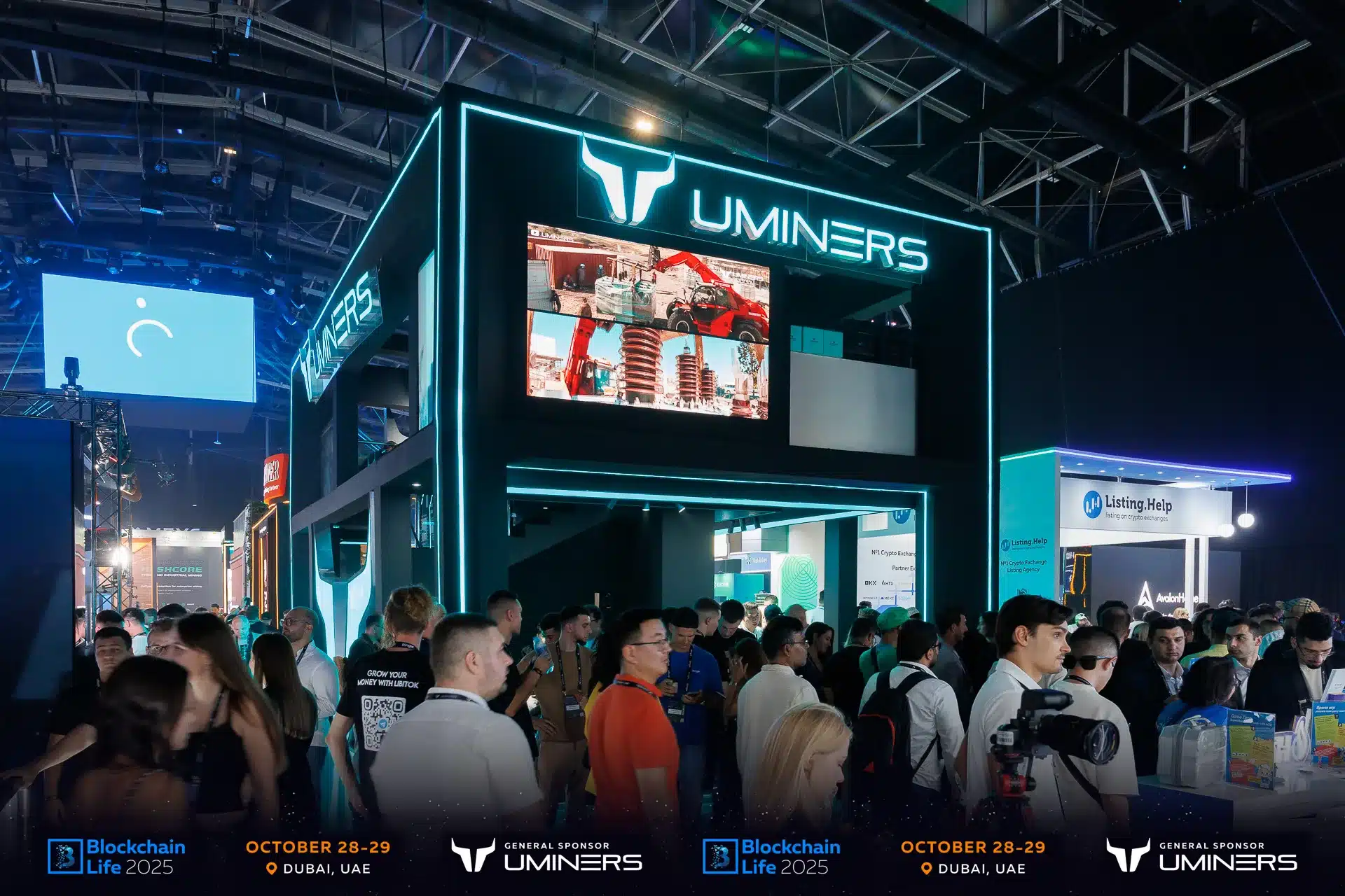 Blockchain Life 2025 in Dubai: a record 16,730 attendees and a new launch by Pavel Durov 5 uminers blockchain life