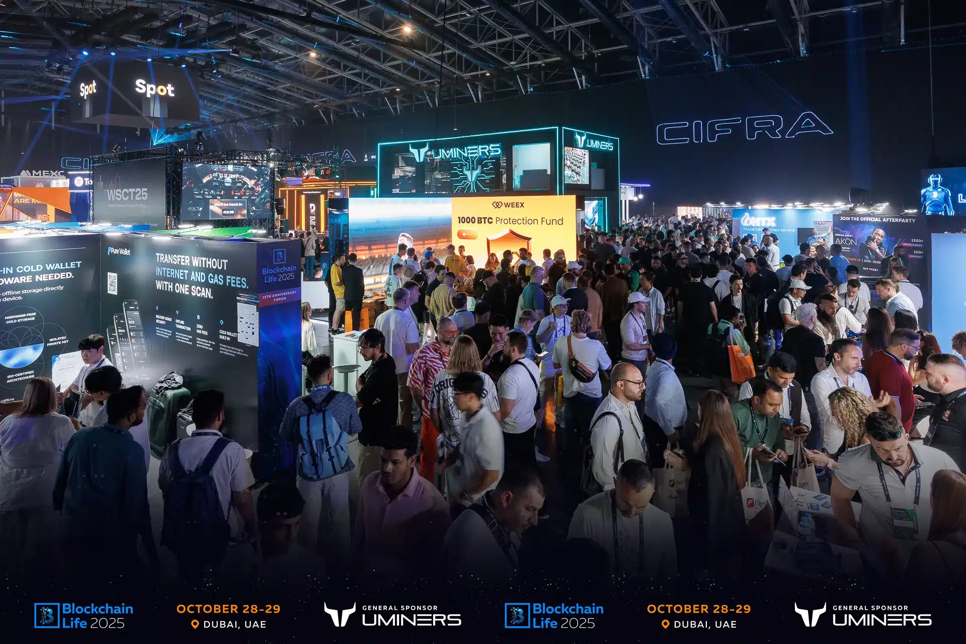 Blockchain Life 2025 in Dubai: a record 16,730 attendees and a new launch by Pavel Durov 4 blockchain life forum event