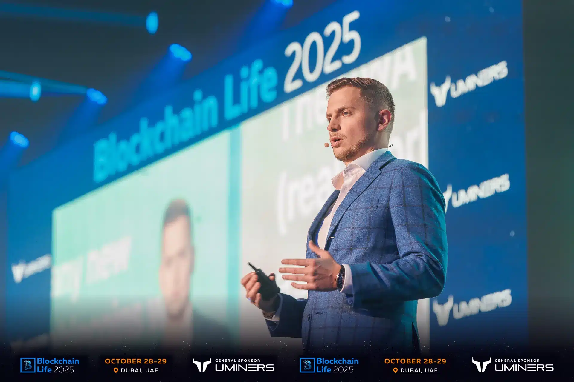 Blockchain Life 2025 in Dubai: a record 16,730 attendees and a new launch by Pavel Durov 3 blockchain life forum speaker
