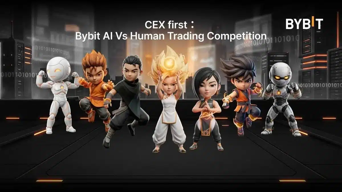 Bybit Launches Crypto’s First CEX-Hosted AI and Human 1v1 Trading Competition With Institutional Recruitment