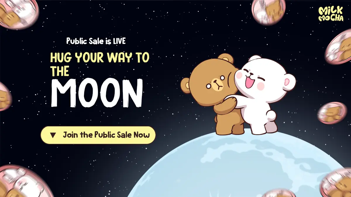 Public sale is live Hug your way to the moon