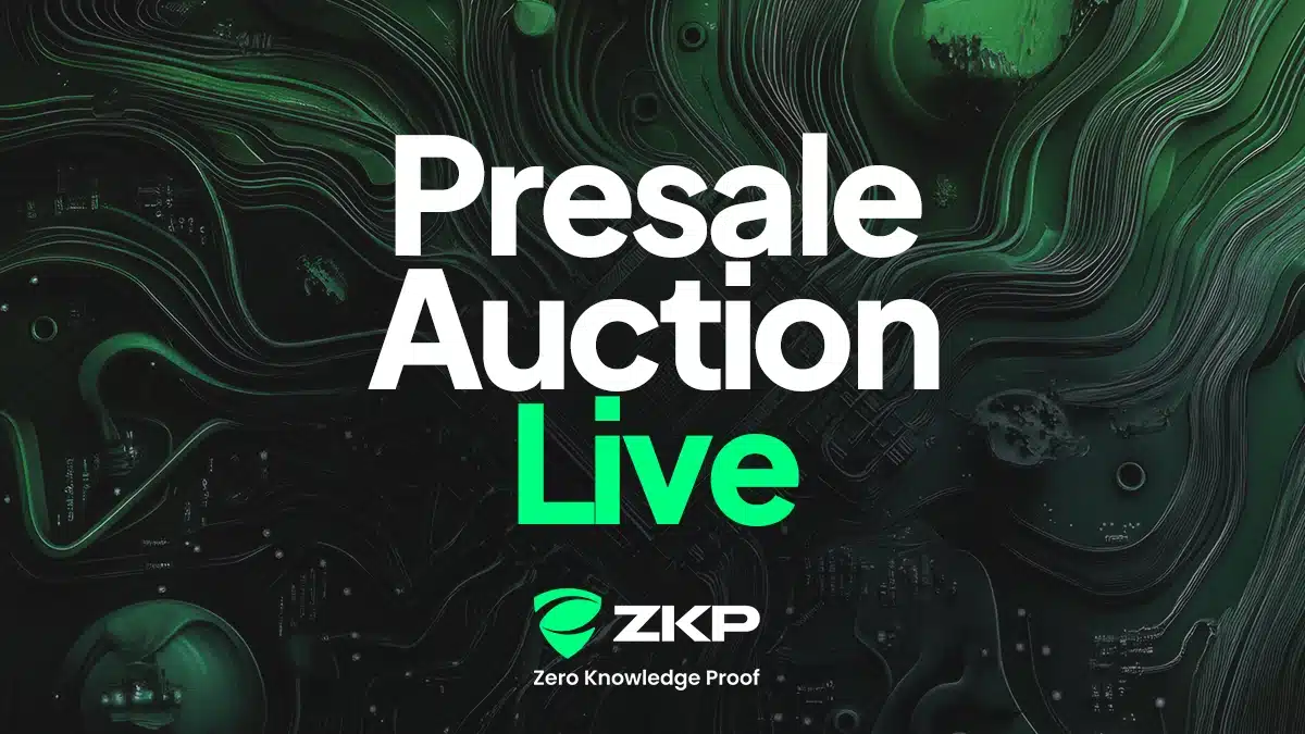 ZKP Attracts Millions in Early-Stage Funding While Traders Sit on the Sidelines Watching Uniswap & Tron Drift in Uncertainty 3 presale Auction Live