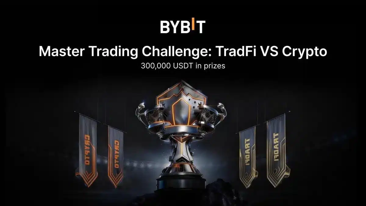 TradFi vs. Crypto: Bybit Launches 300,000 USDT Trading Challenge as Copy Trading Gains Momentum in Volatility