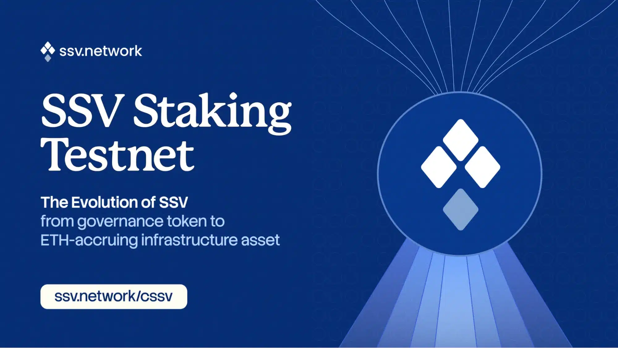 SSV Network DAO Kicks Off SSV Staking Testnet With cSSV Alpha Testers Program