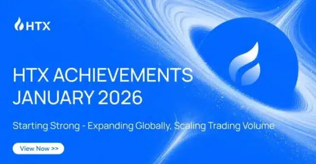 HTX Releases January 2026 Performance Report: 20+ New Fiat On/Off-Ramps, 25.6% Volume Growth, and 58 Million Users 4 image