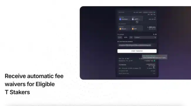 Stake aware automatic fee waiver Threshold 1772549678VNyVtm75b9