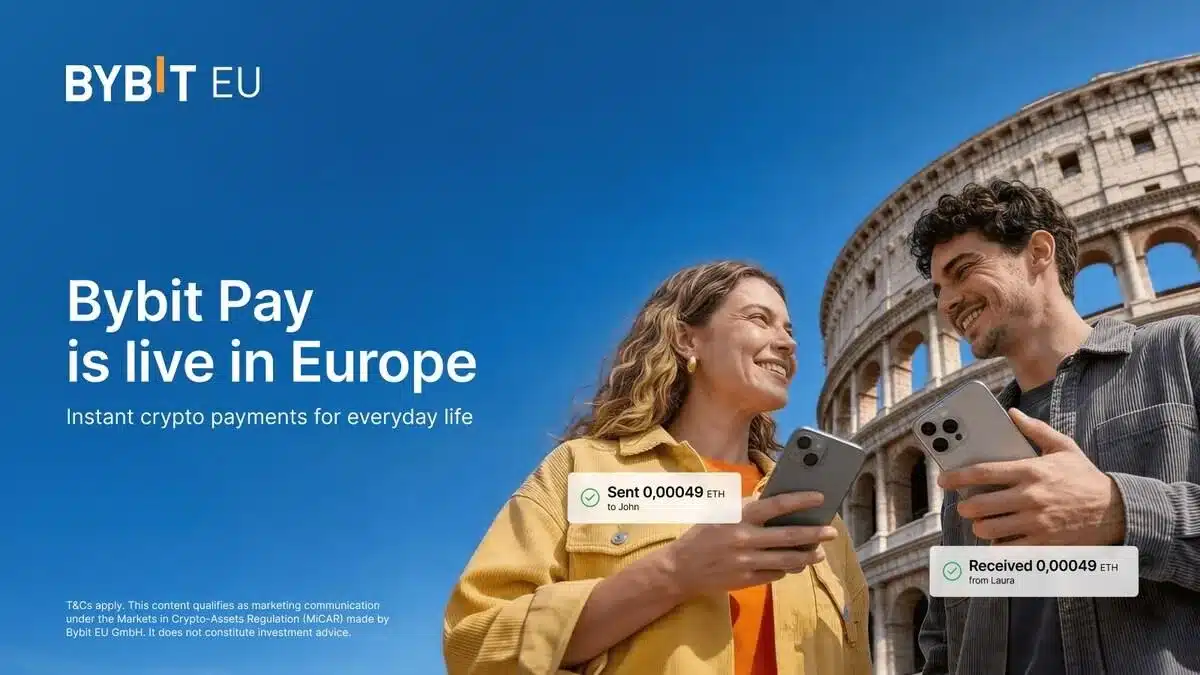 Bybit Pay Expands Into Europe, Building a Trusted Layer Between Crypto and Everyday Payments