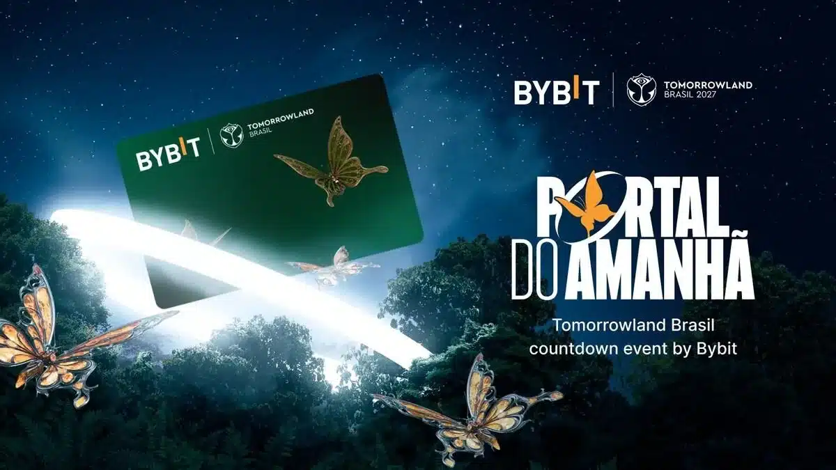 Bybit Announces “Portal Do Amanhã” Exclusive Cardholder Event Marking One-Year Countdown to Tomorrowland Brasil 2027 Bybit Announces “Portal Do Amanhã” Exclusive Cardholder Event Marking One-Year Countdown to Tomorrowland Brasil 2027