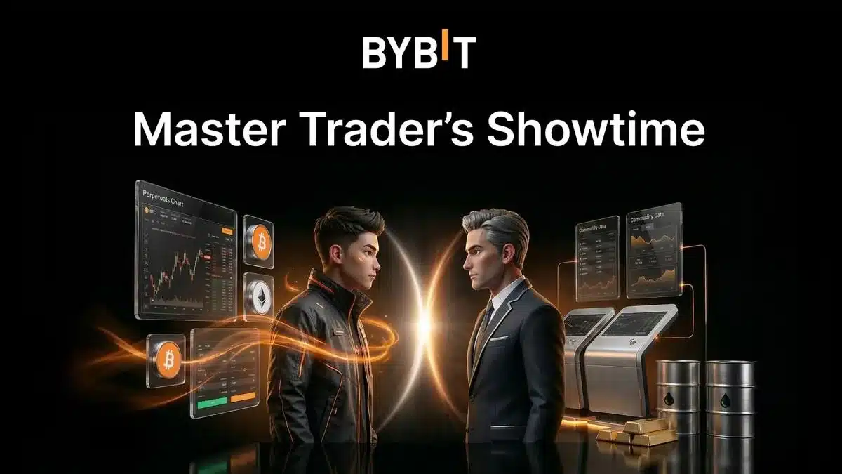 Bybit Launches “Master Trader’s Showtime: TradFi vs Crypto” Tournament With 200,000 USDT Prize Pool