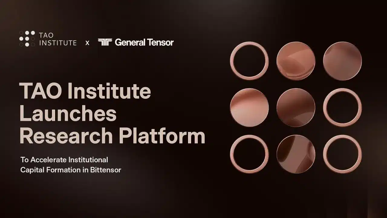 TAO Institute Launches to Bring Institutional-Grade Research to Bittensor’s Growing AI Economy